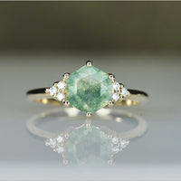 Moss Agate Rings