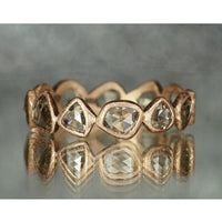 Rosecut Diamond Eternity Ring